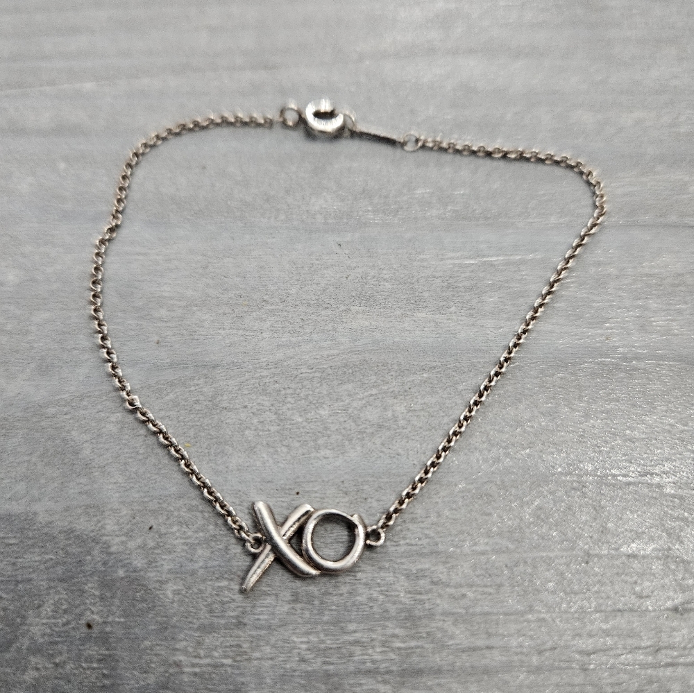 Tiffany & Co Paloma Picasso XO Bracelet Sterling Silver 7 in